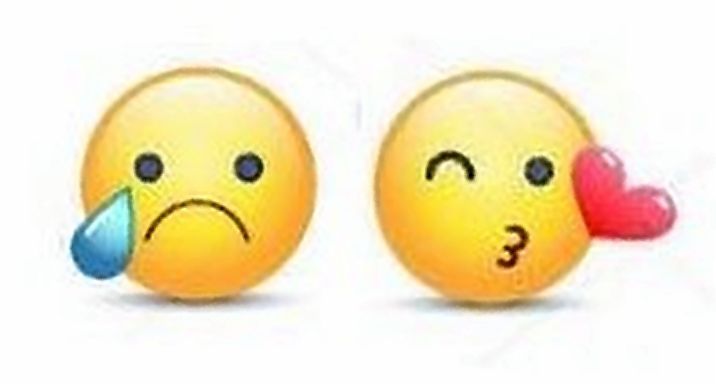 One of my eyes is crying, the other one is laughing